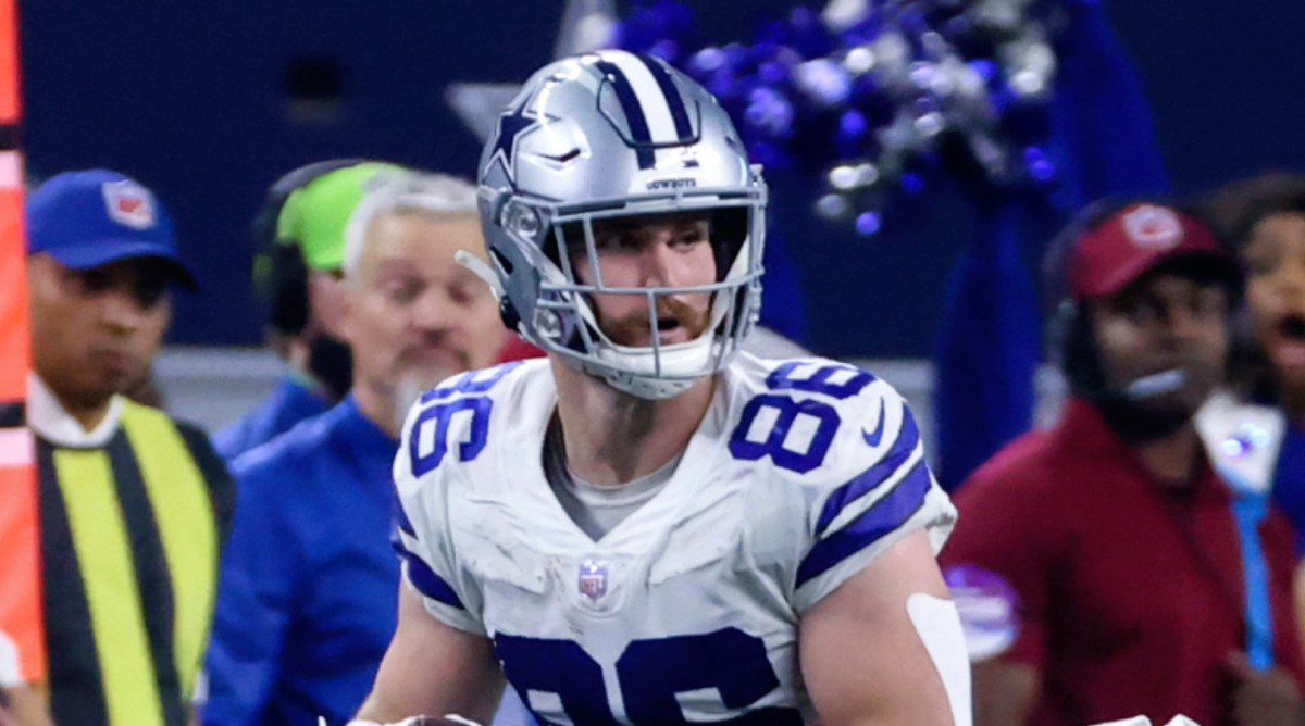 Dallas Cowboys tight end Dalton Schultz (86) in action.